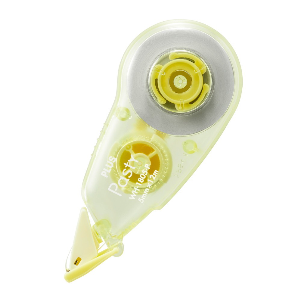 PLUS（プラス） PLUS Pasty 修正テープ 使い切りタイプ イエロー WH