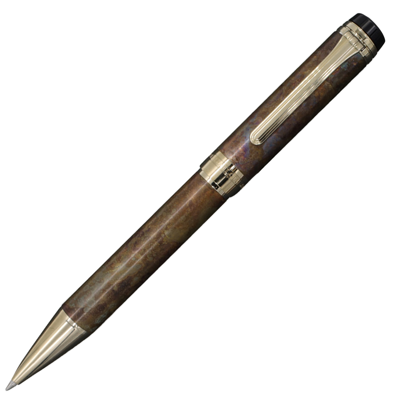 セーラー万年筆 sailor CYLINT ボールペン パティナ ブラウンパティナ 0.7mm ボールペン CYLINT 斑紋孔雀色仕上