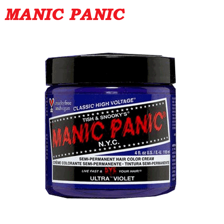MANIC PANIC マニックパニック ヘアカラー クリーム 118ml 赤 紫 