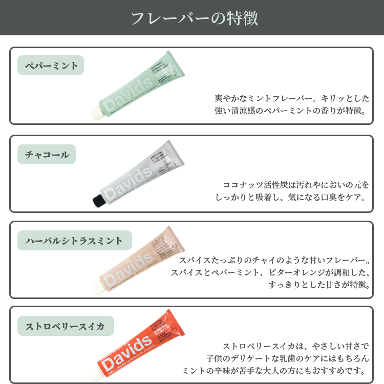 Davids デイヴィッズ ☆お得な2個セット☆ ホワイトニングトゥース