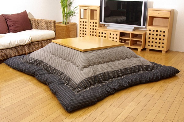 代引不可』イケヒコ ゆかり こたつ厚掛け布団 ブラウン 205×285cm