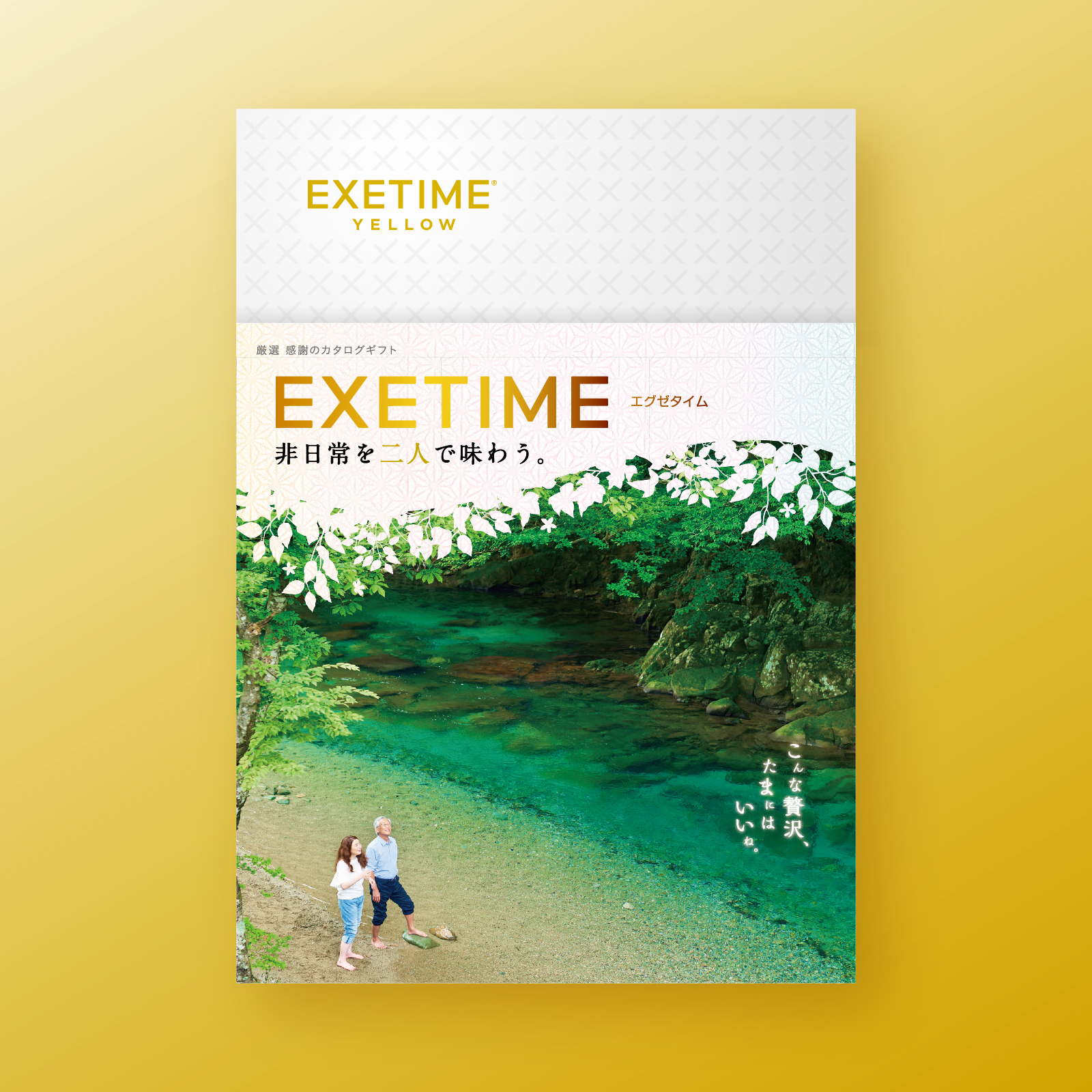 EXETIME 180日期限 公式 カタログギフト YELLOW エグゼタイム