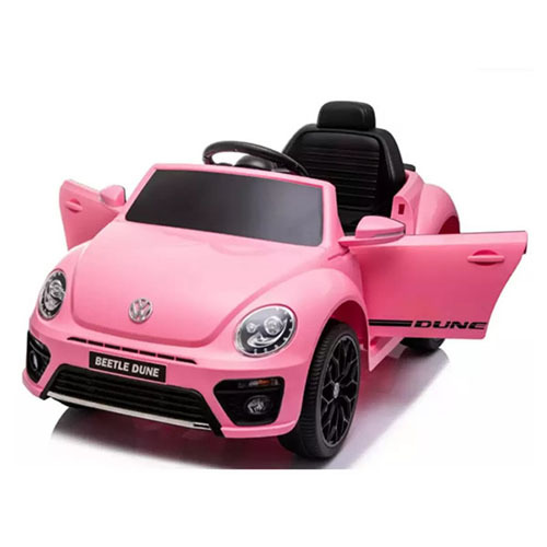 子ども用電動乗用カー ビートル R/C Licensed Beetle BJS303B 乗用 正規ライセンス 開閉式ドア ライト点灯 MP3プレイヤー キャスター装備｜og-land｜03