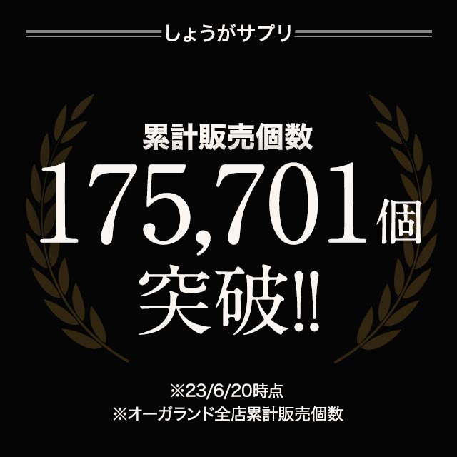 しょうが サプリ （約3ヶ月分） 生姜 ショウガオール サプリ サンザシ 梅肉 エキス サプリメント ゆず 黒胡椒 冬の冷え が苦手な方に クエン酸 ジンゲロール｜oga｜02