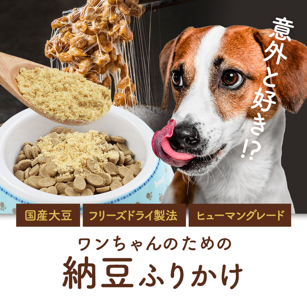 犬 納豆 ふりかけ 85g 国産｜oga012｜02