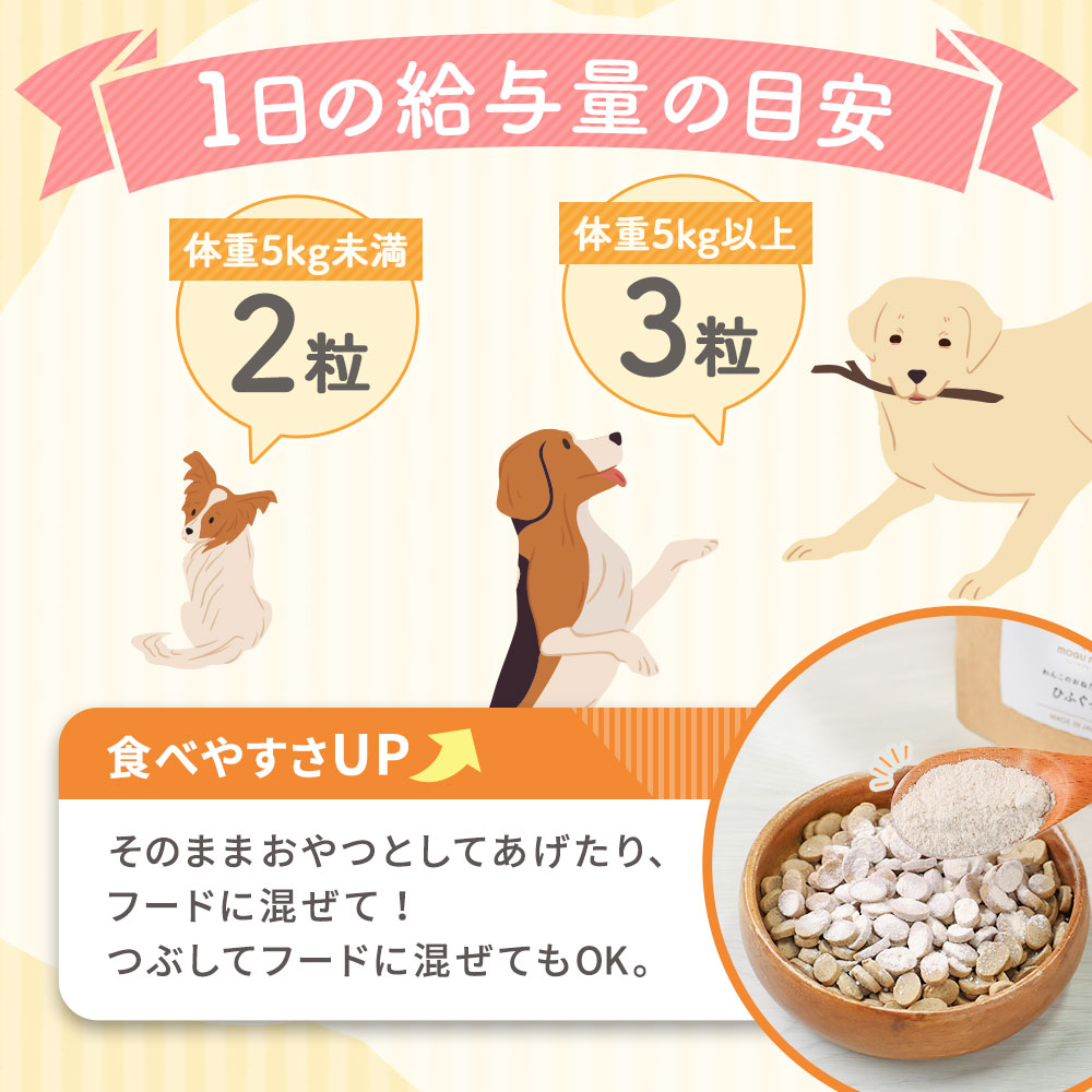 クーポンで500円OFF 犬 皮膚 ひふぐっど 90粒 国産 サプリ チキン味 犬用 サプリメント 小粒 錠剤 ビオチン ビタミンC ビタミンB  月見草エキス : h00098301 : ペットサプリもぐもぐ - 通販 - Yahoo!ショッピング