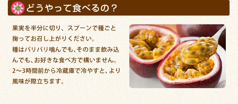 小笠原パッションフルーツ 大玉（25〜30玉入り） : 小笠原産直
