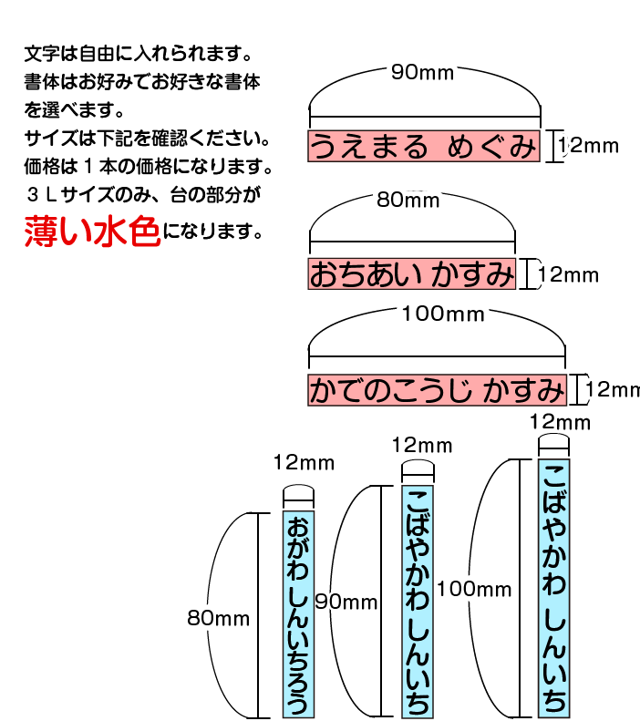 お名前スタンプ お名前はんこ 氏名印 単品3l 介護用にも最適 印鑑 シヤチハタ小川祥雲堂 通販 Yahoo ショッピング