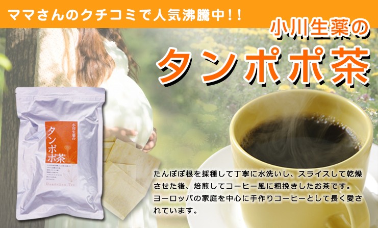 小川生薬 タンポポ茶（たんぽぽ茶） 5g×35袋 5個セットさらにもう1個プレゼント｜ogawasyouyaku｜04