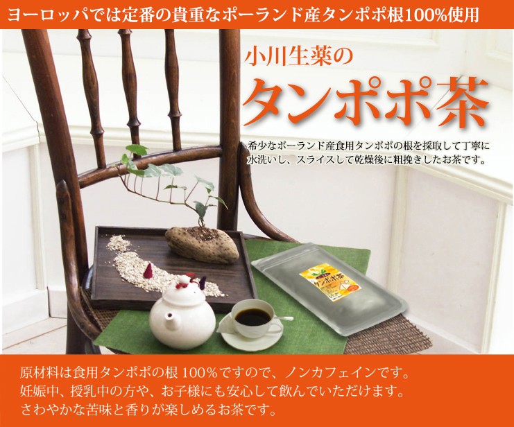 小川生薬 タンポポ茶（たんぽぽ茶）テトラバッグ 2g×36袋 4個セット｜ogawasyouyaku｜02