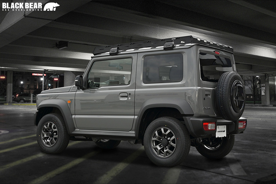 ジムニー JB64 シエラ JB74 BLACK BEAR ルーフラック RF004 : オージー