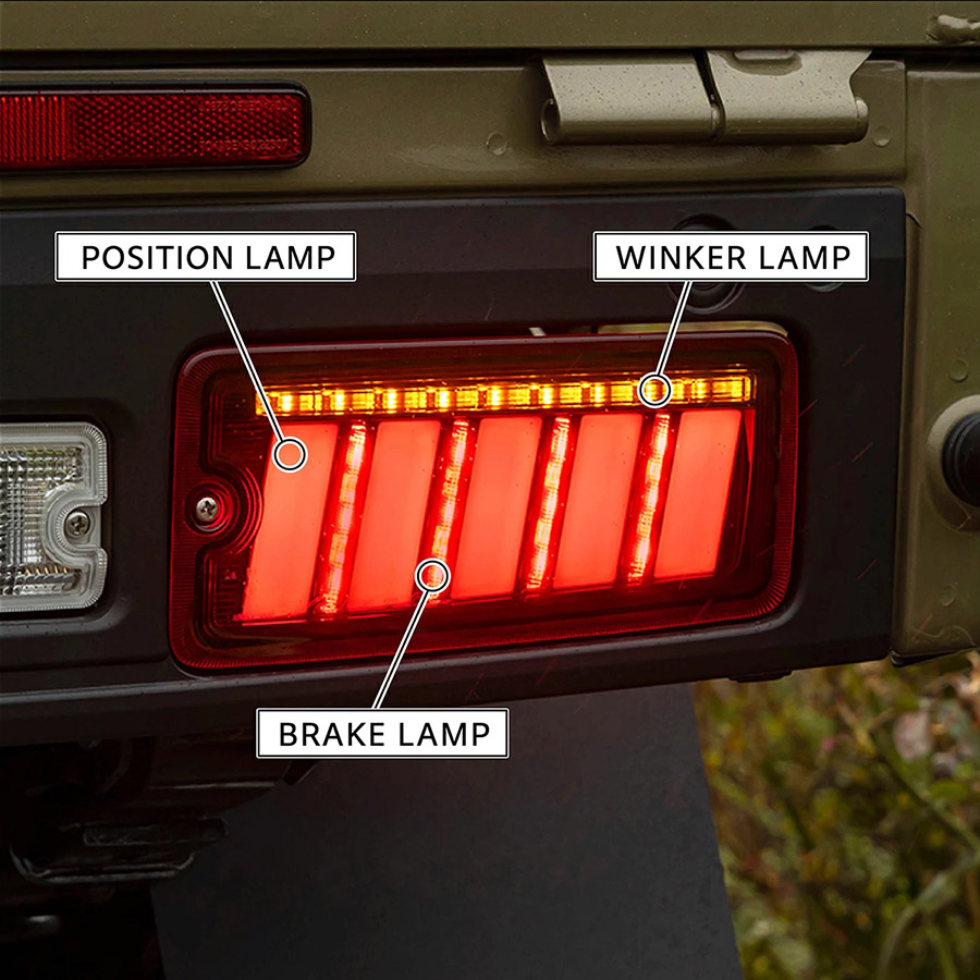 ハイゼットトラック ピクシストラック サンバートラック ジュエルLEDテールランプ ULTRA