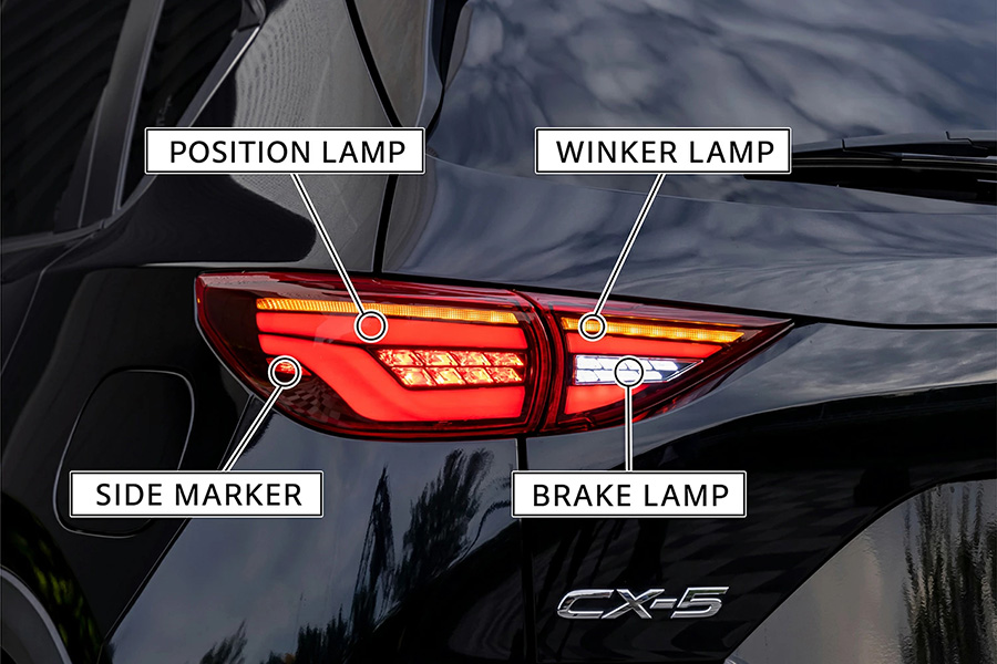 KF系前期用 CX-5 ジュエルLEDテールランプ ULTRA