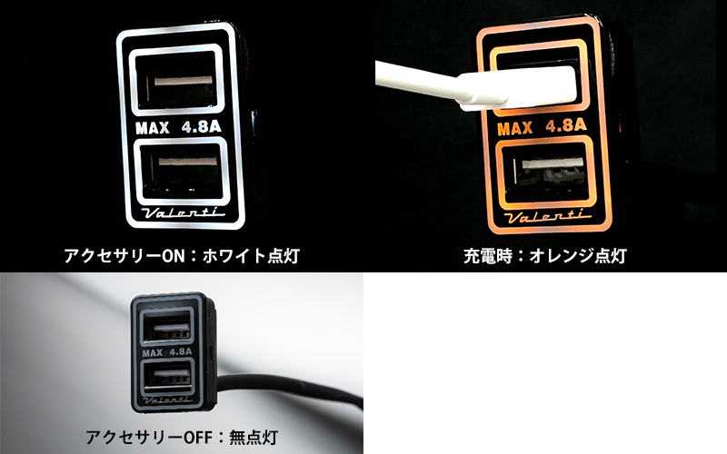 デュアルUSBポート トヨタ専用