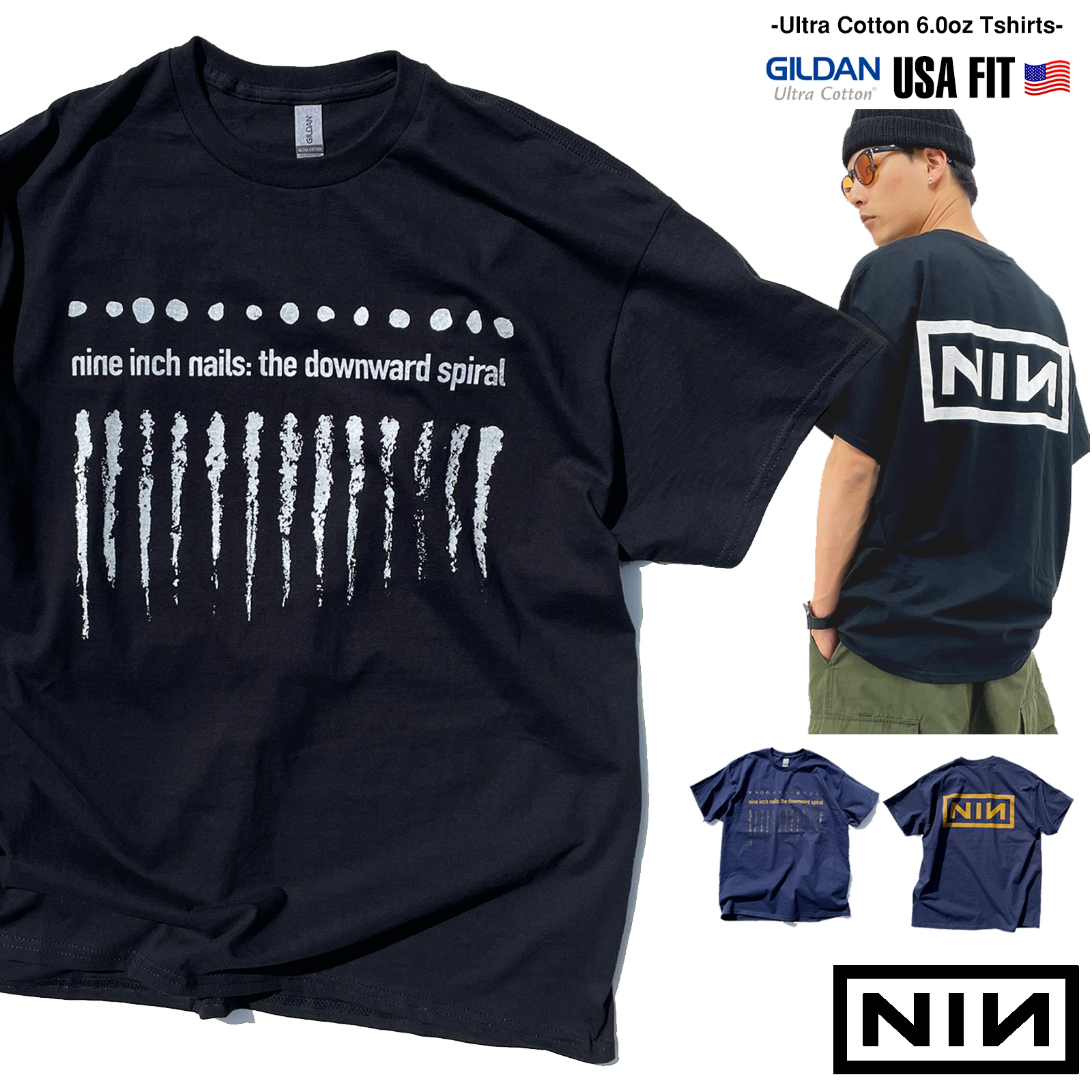 NINE INCH NAILS 「THE DOWNWARD SPIRAL 」「ナインインチネイルズ」 「ザ ダウンワードスパイラル」バンド Tシャツ  USA企画 【GILDAN】 : 2000-nin-tds : oguoy-オグオイ - 通販 - Yahoo!ショッピング