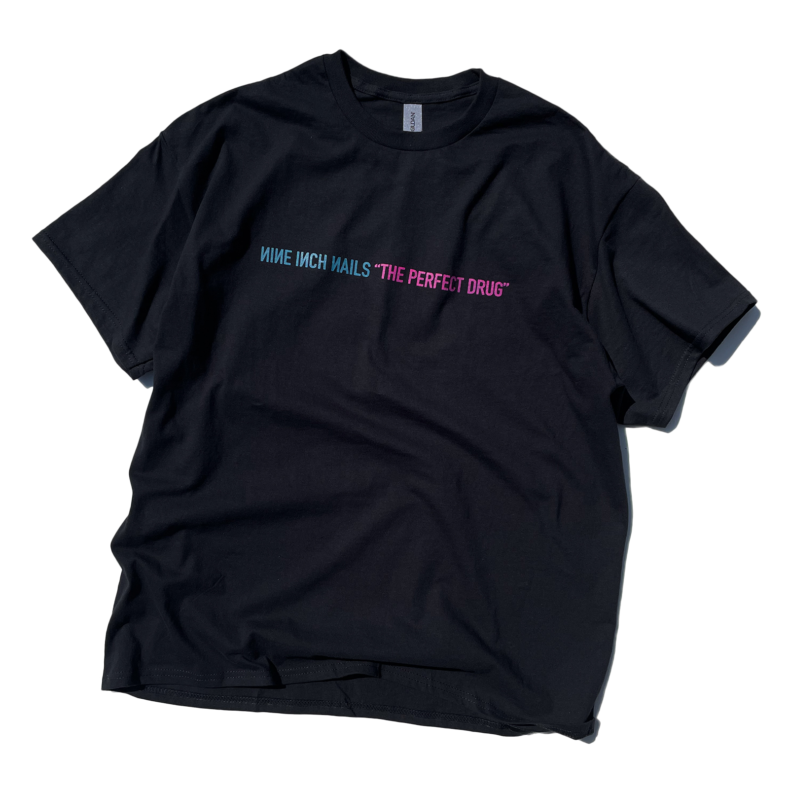 NINE INCH NAILS 「THE PERFECT DRUG 」「ナインインチネイルズ」 Tシャツ　T-shirts 音楽Tシャツ　 バンドTシャツ 【GILDAN Ultra Cotton 6.0 oz】American fit