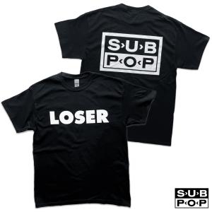 SUB POP 「LOSER 」 サブポップ　SUBPOP　オルタナ　ロック　グランジ　バンド Tシ...