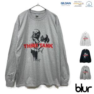 blur「THINK TANK」　BANKSY　ブラー　バンクシー　ロンT　長袖Tシャツ　音楽Tシャ...