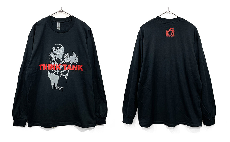 blur「THINK TANK」 BANKSY ブラー バンクシー ロンT 長袖T 