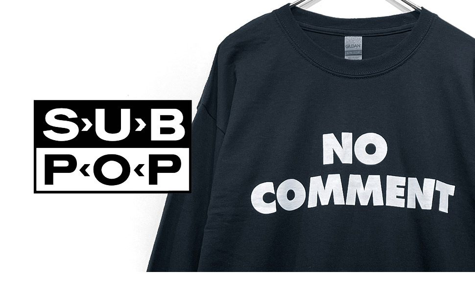 SUB POP 「NO COMMENT 」 サブポップ SUBPOP オルタナ ロック
