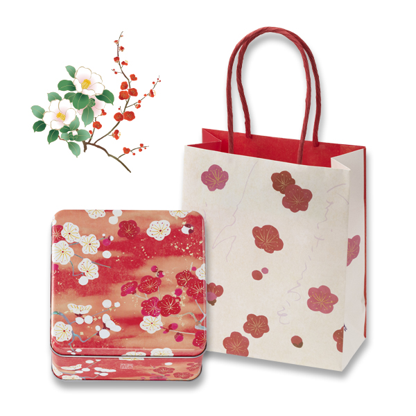 十色のふき寄せ 冬あやか 専用手提げ袋付（95g）（係数4） : 小倉山荘