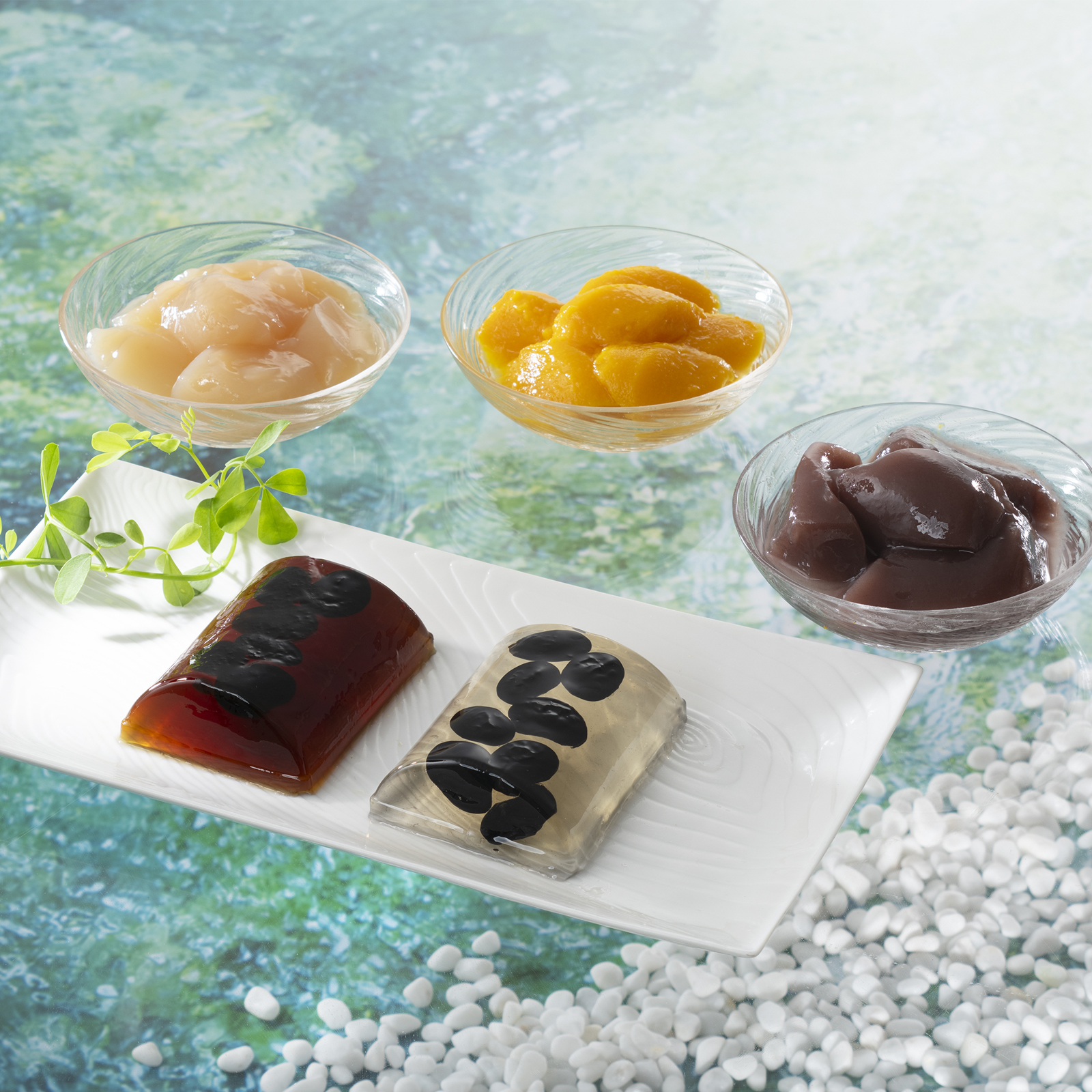 夏 をぐら山春秋・風そよぐ 中缶 (8ヶ入り16袋)(係数15) : 小倉