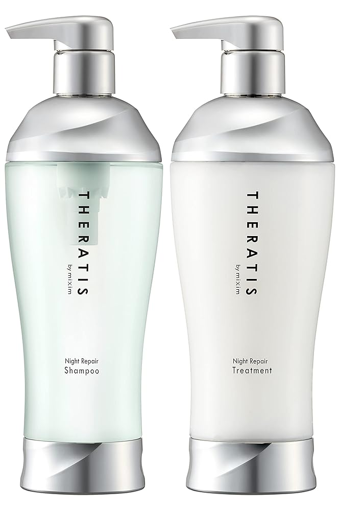 新品未使用　セラティス ナイトリペア シャンプー　詰替4袋セット THERATIS (セラティス) ナイトリペア シャンプー トリートメント ペア