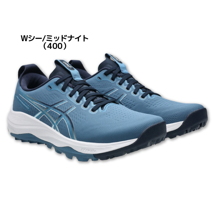 asics スパイクレス ゴルフシューズ 27.5㎝ ネイビー×オレンジ ASICS ゴルフシューズ（スパイクタイプ：スパイクレス）｜ゴルフ