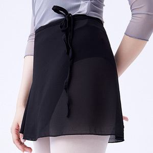 [期間限定セールA]バレエスカート単品 ジュニアから大人用 【ショート】シフォン巻きスカート