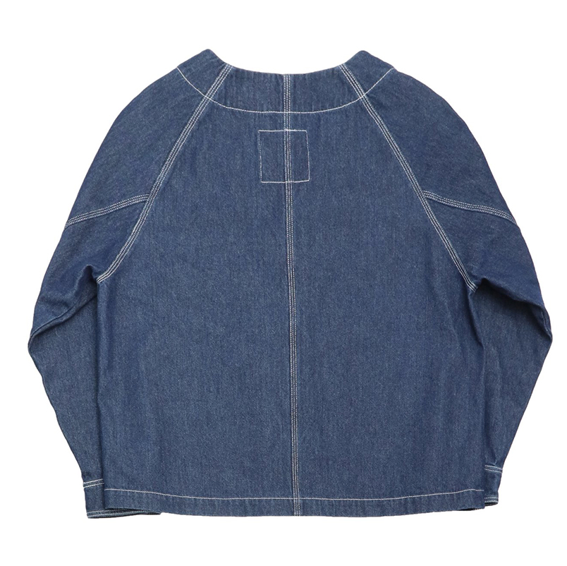   Jeans ウール混紡 ノーカラー カバーオール lpv01_01.jpg