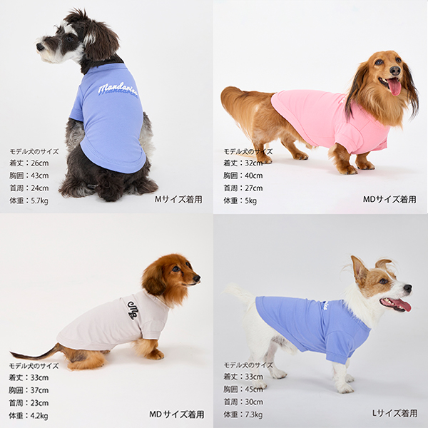 犬 服 夏 接触冷感 マンダリンブラザーズ MANDARINE BROTHERS ドッグ