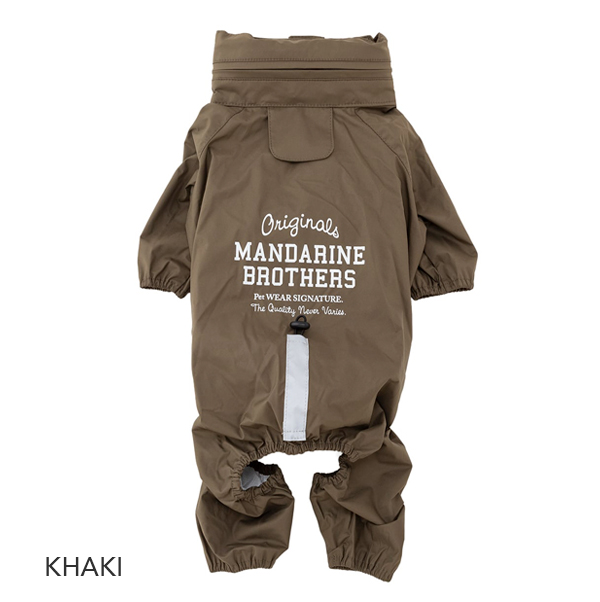MANDARINE BROTHERS（マンダリンブラザーズ） ドッグウェア レイン