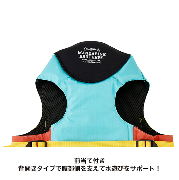 犬用フローティングジャケット 着用イメージ