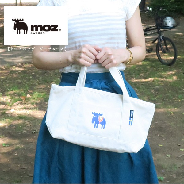 moz 帆布 トートバッグ おしゃれ ミニ レディース 蓋 生成り