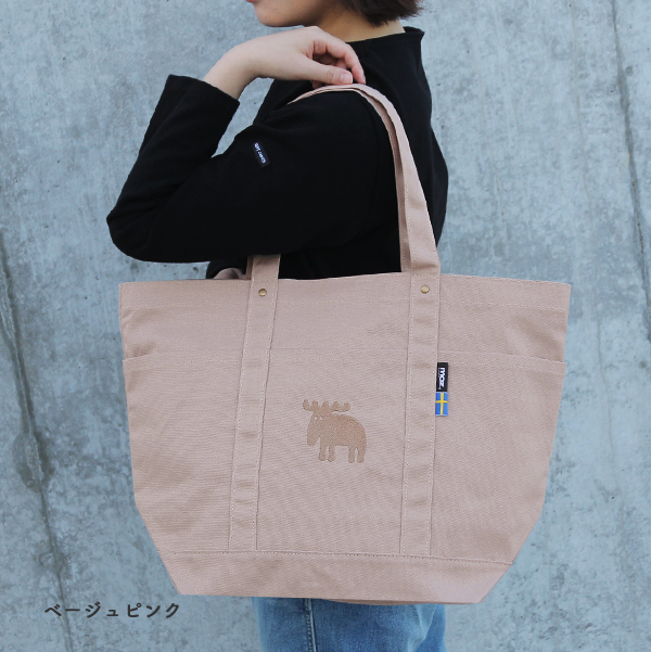 moz モズ トートバッグ  LL 帆布 キャンバス レディース メンズ マザーズバッグ  グレー 肩掛け お買物バッグ おしゃれ 旅行 大きめ ジムバッグ パパバッグ | moz | 11
