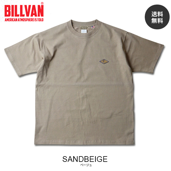 BILLVAN Tシャツ  USAコットン メンズ   ビルバン アメカジ 半袖 無地 クルーネック U ワンポイント｜ohana33｜04