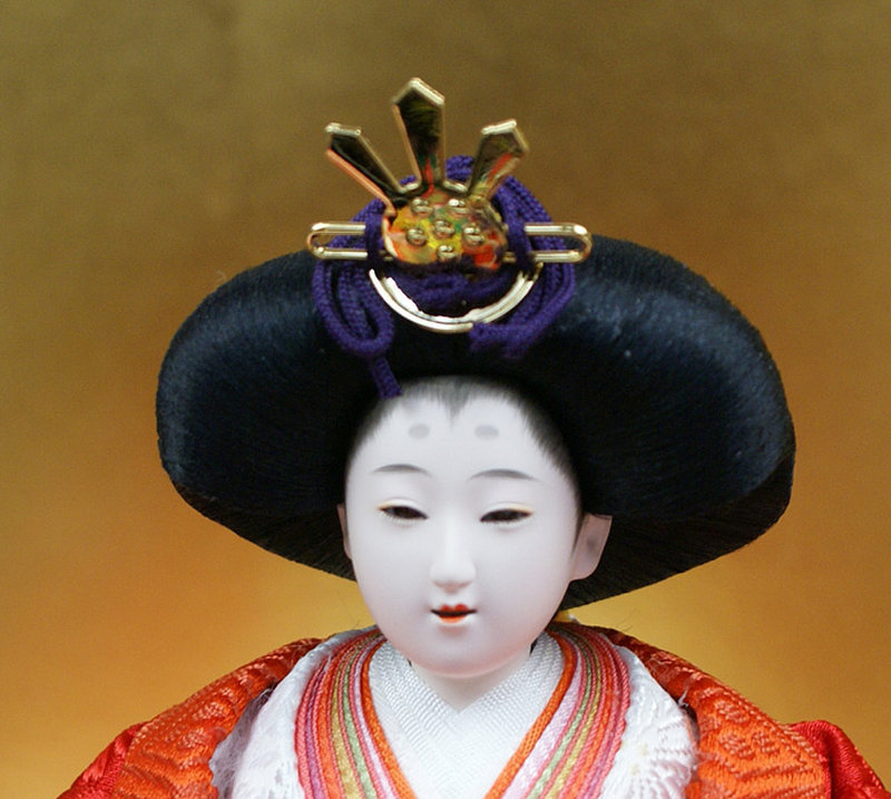 【季節外れ大特価！】ひな人形 人形の久月 内裏雛親王飾 雛人形 ひな人形 久月 お雛様 人形の久月 衣装着雛人形 親王飾り（二人