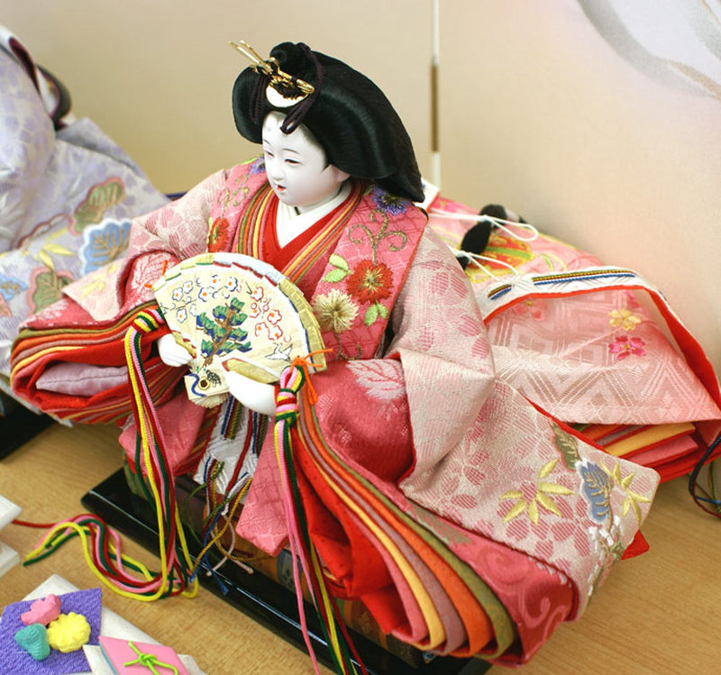 雛人形 コンパクト収納飾り ひな人形 コンパクト 人形工房天祥