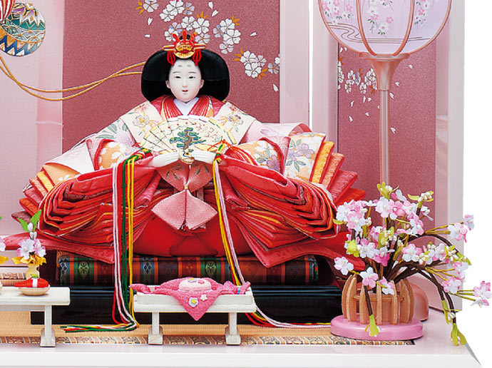 雛人形 ひな人形 親王飾り 工房天祥オリジナル 十二単 衣装着 平