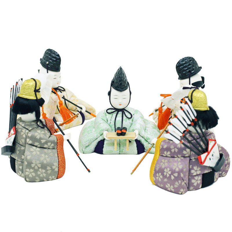 雛人形 収納飾り ひな人形 木目込み人形 木目込み 三段飾り 三段収納