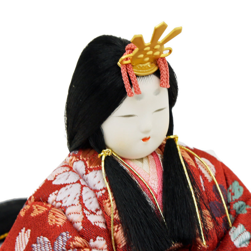 雛人形 収納飾り ひな人形 木目込み人形 木目込み 三段飾り 三段収納