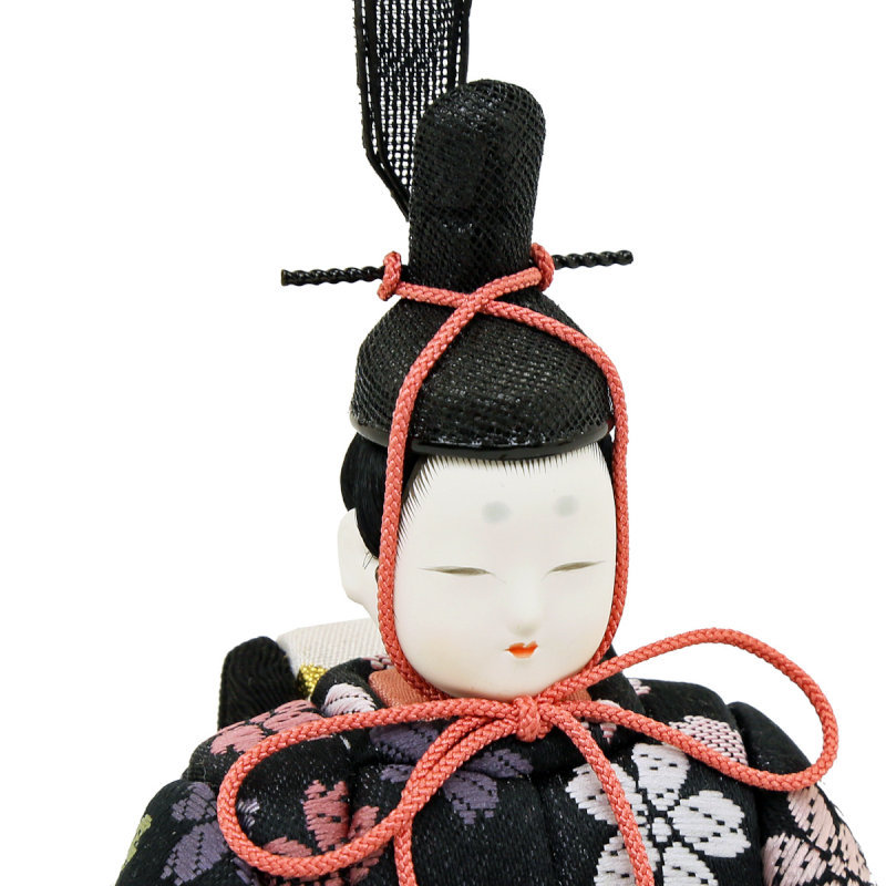 木目込み3段飾り雛人形 木目込み雛人形 木目込みひな人形 こひな くるみ三段飾り 十人飾り 10