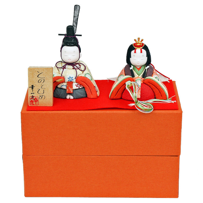 幸一光 雛人形 親王飾り 二人飾り とのとひめ雛 : 人形広場 雛人形・五