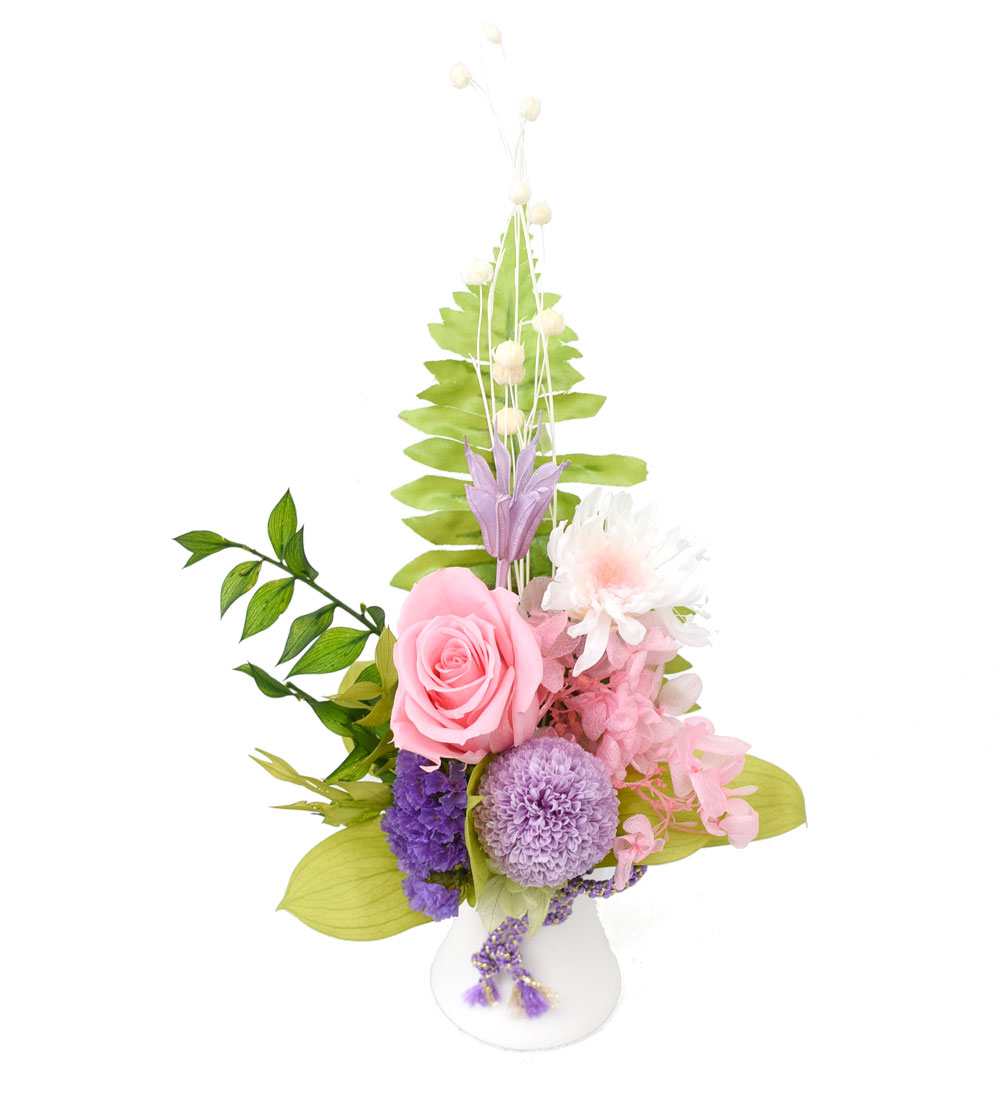特価ブランド プリティ マーメイド プリザ仏花 プリザーブドフラワー お供え 花・観葉植物