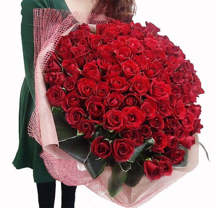 花 プレゼント ギフト 高級 赤バラ 100本の花束 誕生日 プロポーズ 卒業 結婚 記念日 お祝い プレゼントプロポーズ ギフト お祝い 送料無料 | プリティ マーメイド | 01