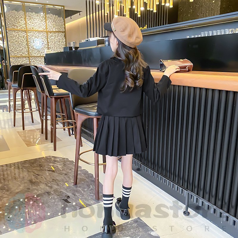 ②ZARA キッズ 新品 チェック柄オーバーサイズブレザー スカート120スーツ 楽天市場】新色追加 女子高生 制服ブレザー5点セットフォーマル