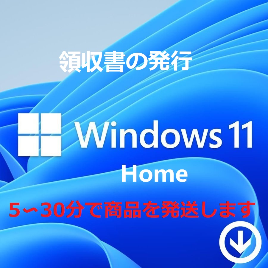 Windows11 home 64bit 安全のMicrosoft公式サイトから 