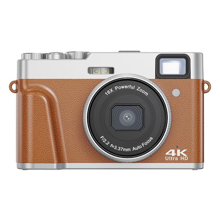 デジタルカメラ 4K 4800w 16倍ズーム トイカメラ デジカメ レトロ風 キッズカメラ 子供用カメラ 2.8インチ 写真 動画 初心者 ...
