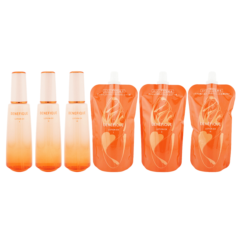 BENEFIQUE LOTION EX I & EMULSION EX Iセット BENEFIQUE [6種類から選べる]BENEFIQUE ベネフィーク ローションEX I