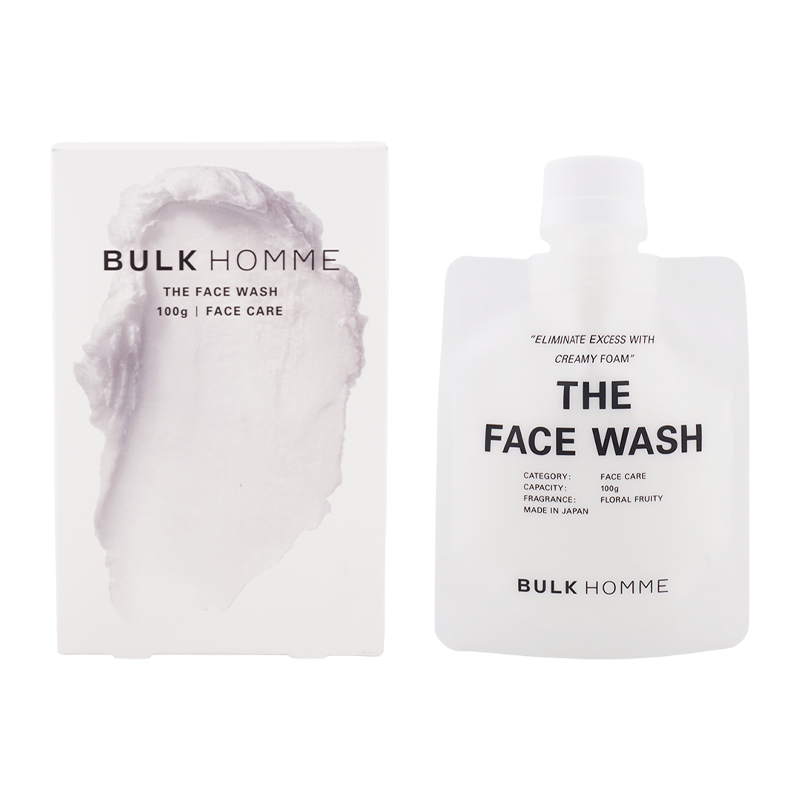 バルク洗顔 BULK HOMME（バルクオム） ザ フェイスウォッシュ 100g 濃密泡 生